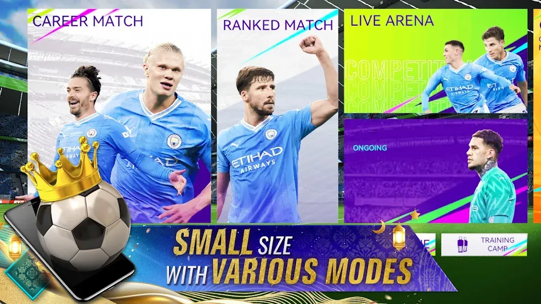 Скачать Total Football - Soccer Game на Андроид — Много денег — скриншот 5