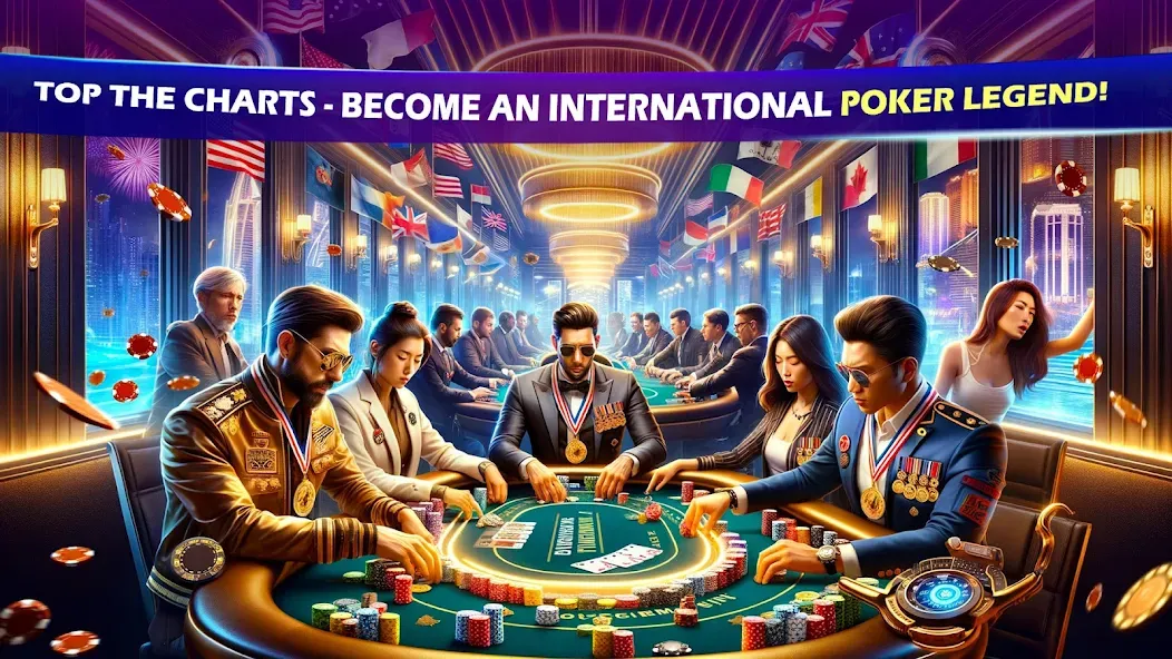 Скачать Velo Poker: Texas Holdem Game — Последняя версия (Много денег) — скриншот 2