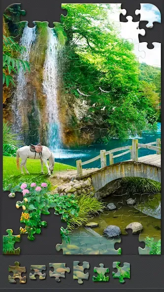 Скачать Jigsaw Puzzles for Adults на Андроид — Все пазлы разблокированы — скриншот 4