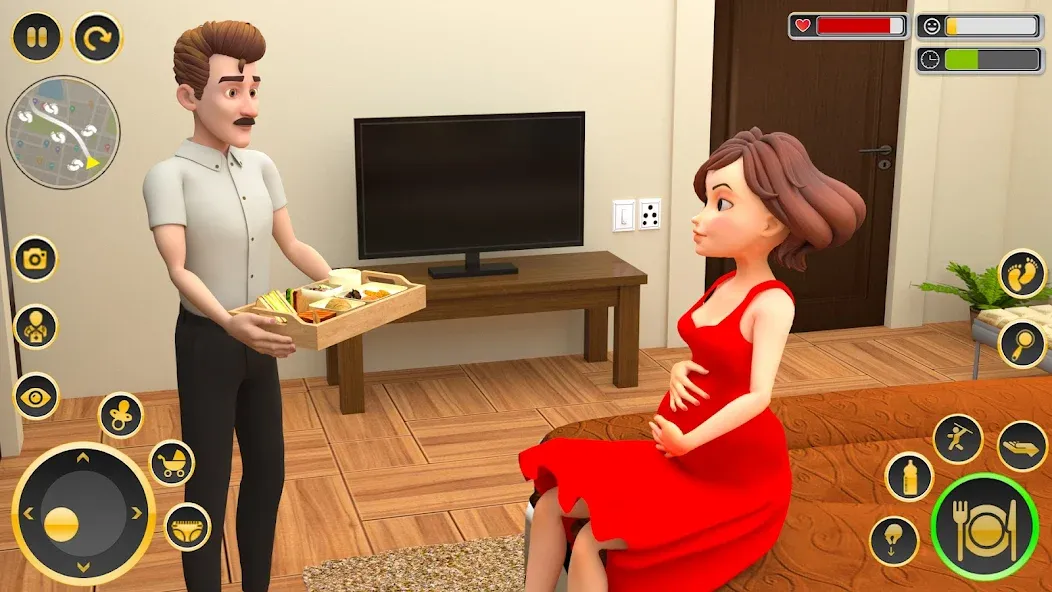 Скачать The Mother Sim Life Mom Games — Модификация Много денег — скриншот 5
