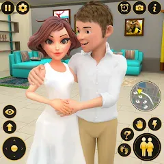 Скачать The Mother Sim Life Mom Games — Модификация Много денег