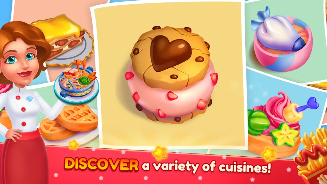 Cooking Artist: Kitchen Game MOD APK — Много денег — скриншот 3