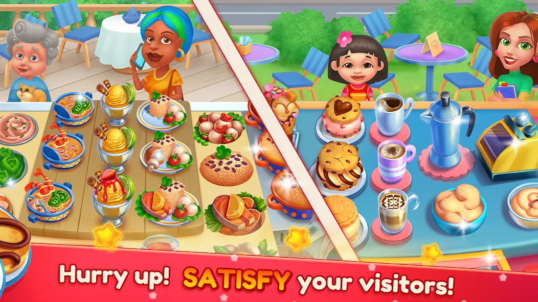 Cooking Artist: Kitchen Game MOD APK — Много денег — скриншот 4