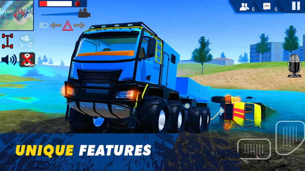 Offroad Simulator Online 4x4 (Мод Много денег) — скриншот 2