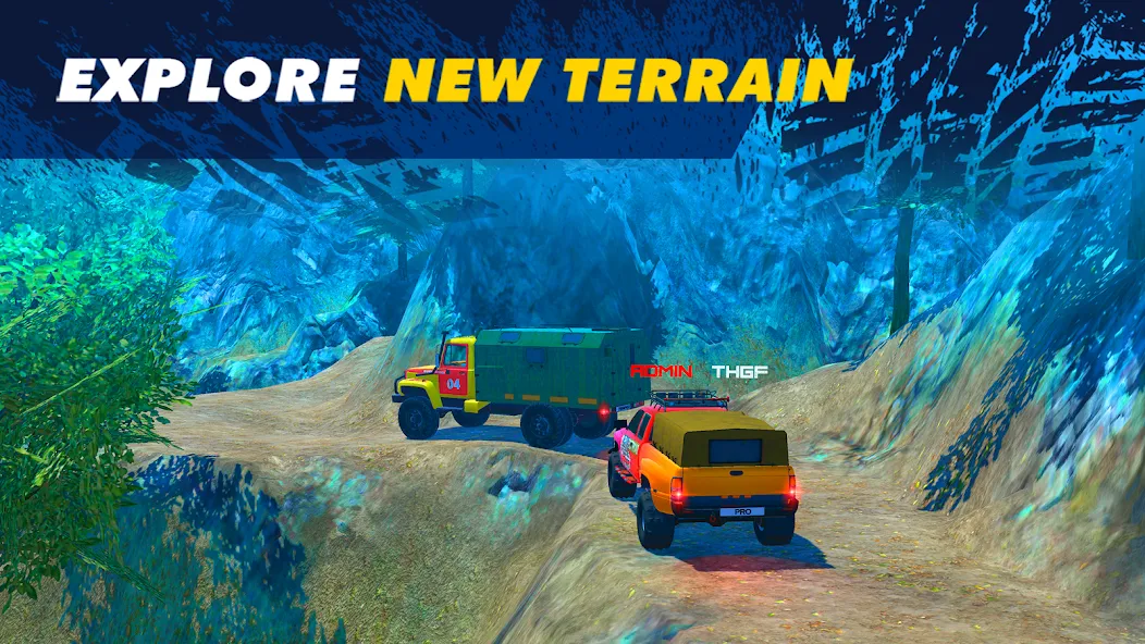 Offroad Simulator Online 4x4 (Мод Много денег) — скриншот 5