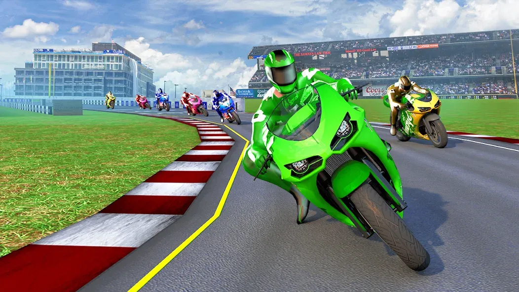 3D Bike Racing Games Offline на Андроид — Много денег — скриншот 5