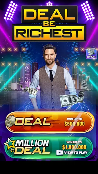 Скачать Deal Be Richest: Vegas Coin (Мод: Много денег) на Андроид — скриншот 4 Скачать Deal Be Richest: Vegas Coin (Мод: Много денег) на Андроид — скриншот 4