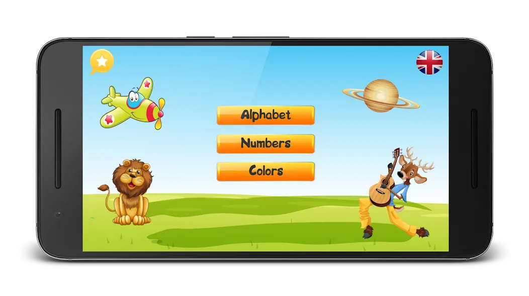 Alphabet Numbers Colors MOD APK на Android — Все уровни открыты — скриншот 2