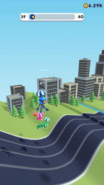 Скачать Rolly Legs на Android — Много денег — скриншот 1
