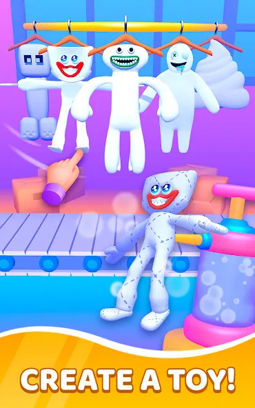 Скачать DIY Factory : Garten Monsters на телефон — Много денег — скриншот 1
