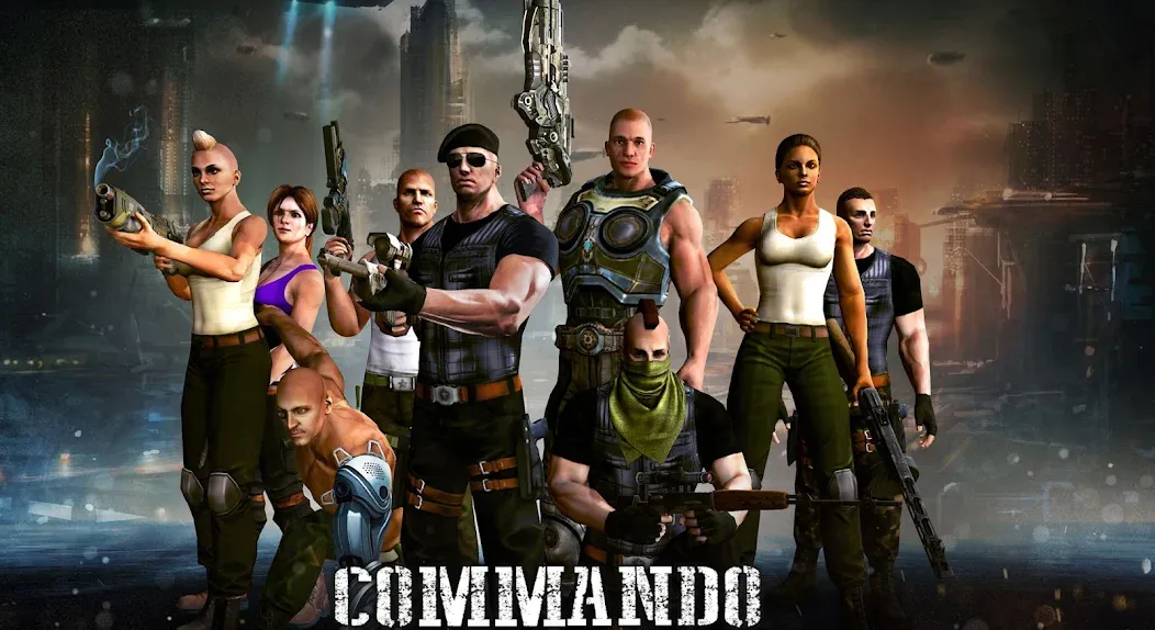 Скачать V Commando shooting на Андроид — Много денег — скриншот 4