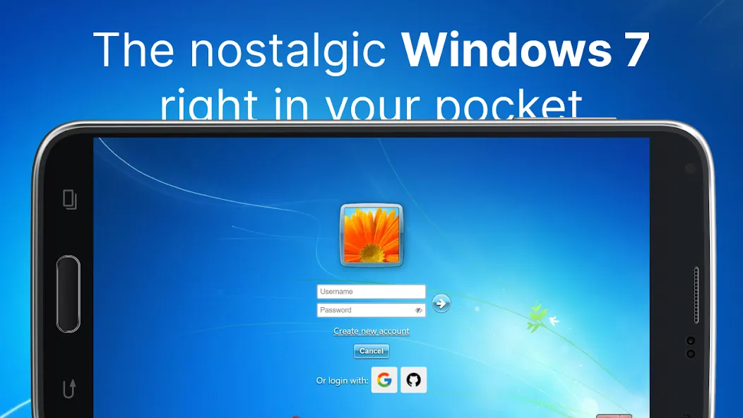 Скачать Win7 Simu MOD APK — Все функции разблокированы — скриншот 1