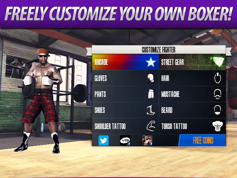 Real Boxing – Fighting Game (Мод Много денег) — скриншот 4