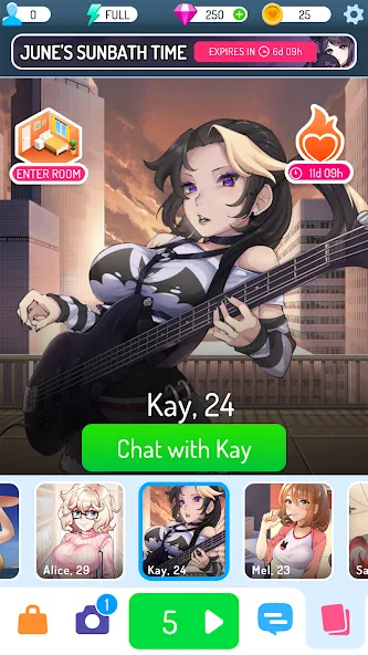 Скачать Eroblast: Waifu Dating Sim MOD APK — Много денег и без рекламы — скриншот 4 Скачать Eroblast: Waifu Dating Sim MOD APK — Много денег и без рекламы — скриншот 4