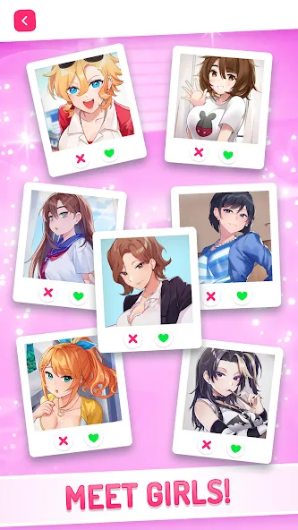 Скачать Eroblast: Waifu Dating Sim MOD APK — Много денег и без рекламы — скриншот 5