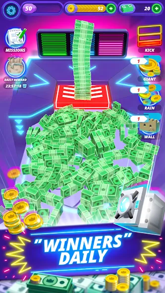 Скачать Coin Pusher - Vegas Dozer MOD APK — Много денег и без рекламы — скриншот 2