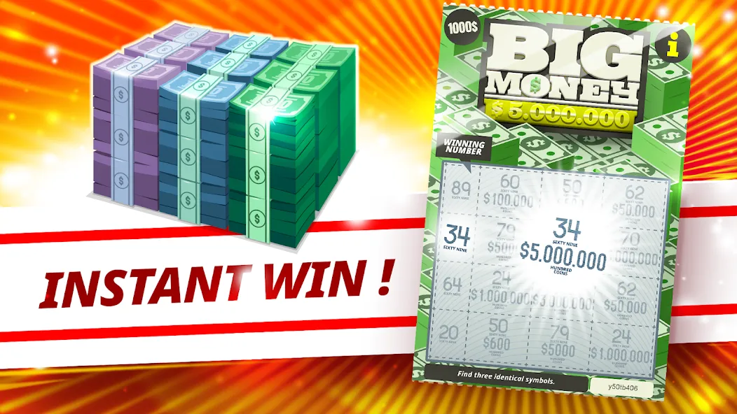 Lottery Scratchers - Winners MOD APK на Android — Много денег — скриншот 2