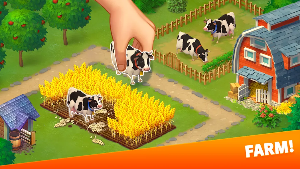 Klondike Adventures: Farm Game MOD APK — Много денег и энергии — скриншот 4