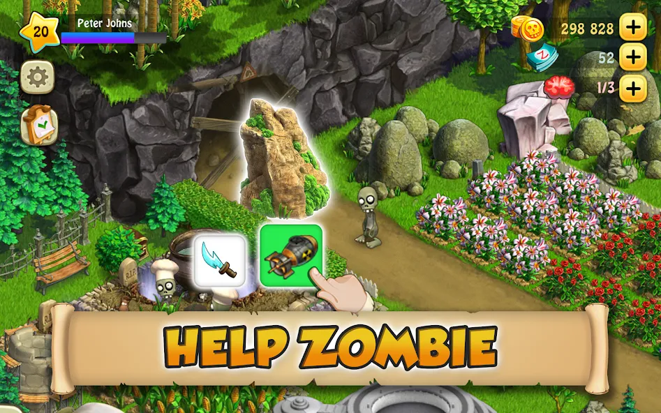 Скачать Zombie Castaways на телефон — Много денег — скриншот 1