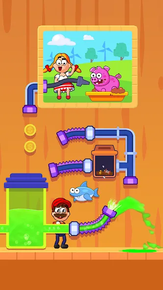 Скачать взломанную Flow Legends: Pipe Games — Много денег и без рекламы — скриншот 3 Скачать взломанную Flow Legends: Pipe Games — Много денег и без рекламы — скриншот 3