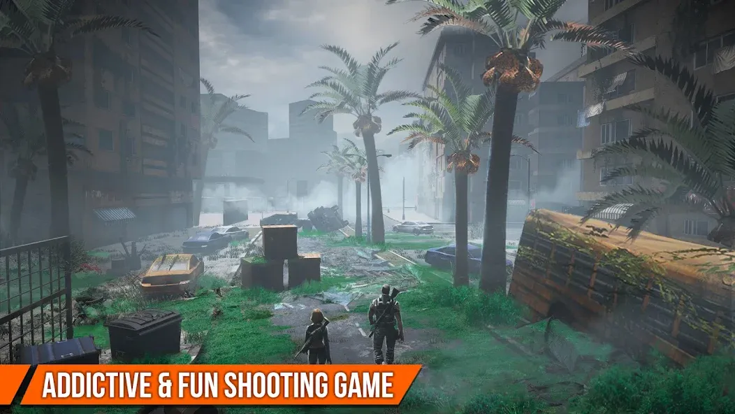 Dead Target: Zombie Games 3D (Мод Много денег и патронов) — скриншот 1 Dead Target: Zombie Games 3D (Мод Много денег и патронов) — скриншот 1