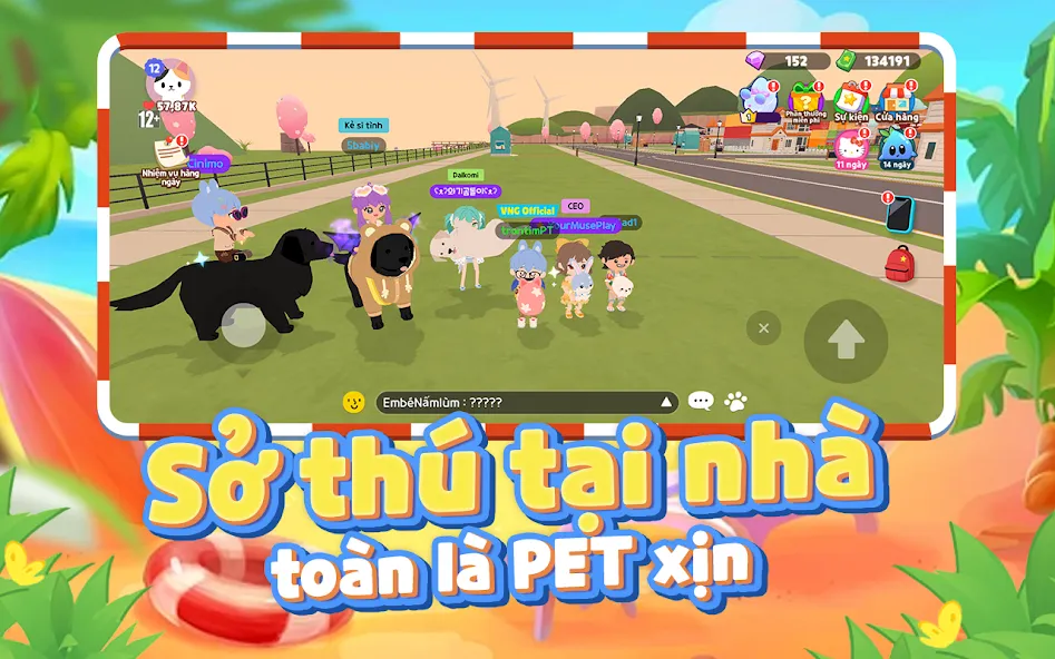 Скачать Play Together VNG MOD APK — Много денег и без рекламы — скриншот 3 Скачать Play Together VNG MOD APK — Много денег и без рекламы — скриншот 3