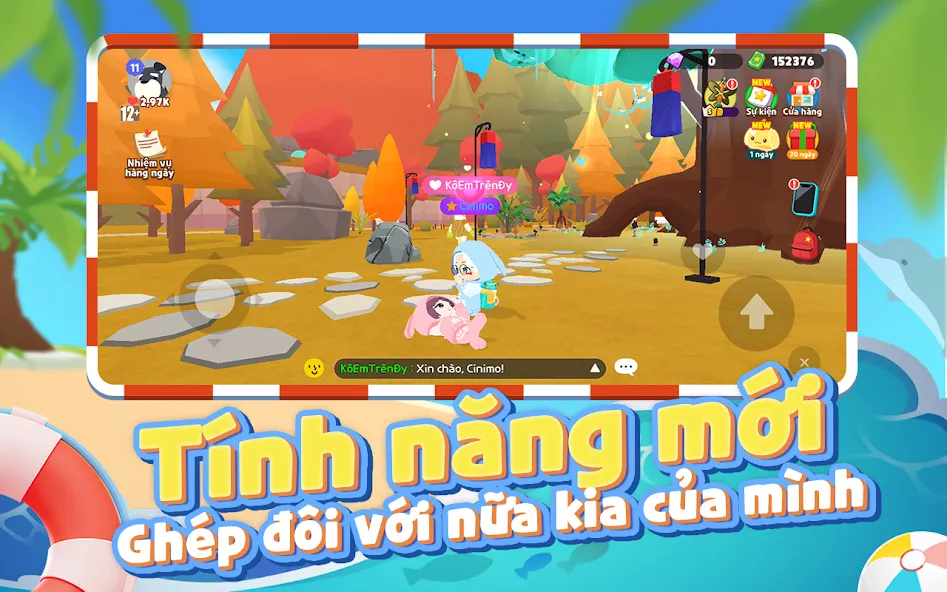 Скачать Play Together VNG MOD APK — Много денег и без рекламы — скриншот 4 Скачать Play Together VNG MOD APK — Много денег и без рекламы — скриншот 4