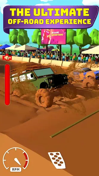 Mud Racing: 4х4 Off-Road MOD APK на Android — Много денег и всё открыто — скриншот 2