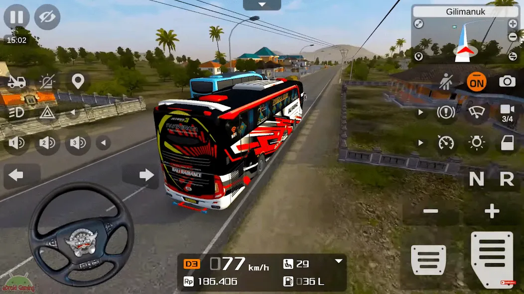 Скачать Coach Tourist Bus City Driving — Последняя версия (Много денег) — скриншот 1