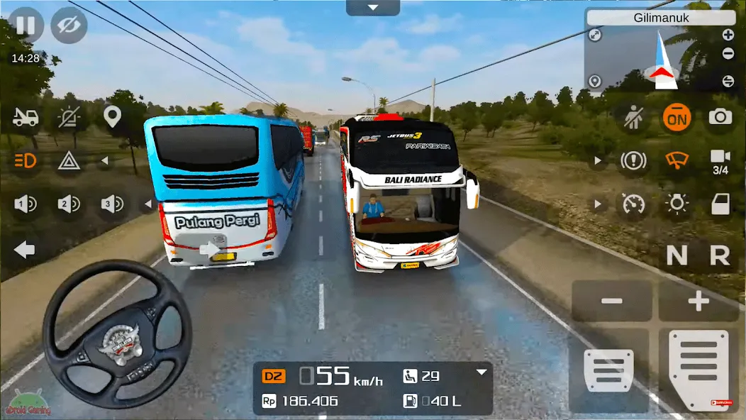 Скачать Coach Tourist Bus City Driving — Последняя версия (Много денег) — скриншот 5