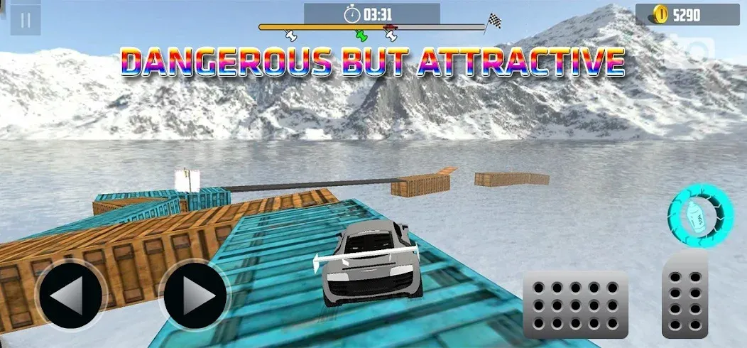 Скачать Ramp Car Stunt Challenge (Мод: Много денег и разблокированные авто) на Андроид — скриншот 4 Скачать Ramp Car Stunt Challenge (Мод: Много денег и разблокированные авто) на Андроид — скриншот 4