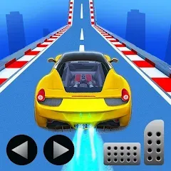 Скачать Ramp Car Stunt Challenge (Мод: Много денег и разблокированные авто) на Андроид