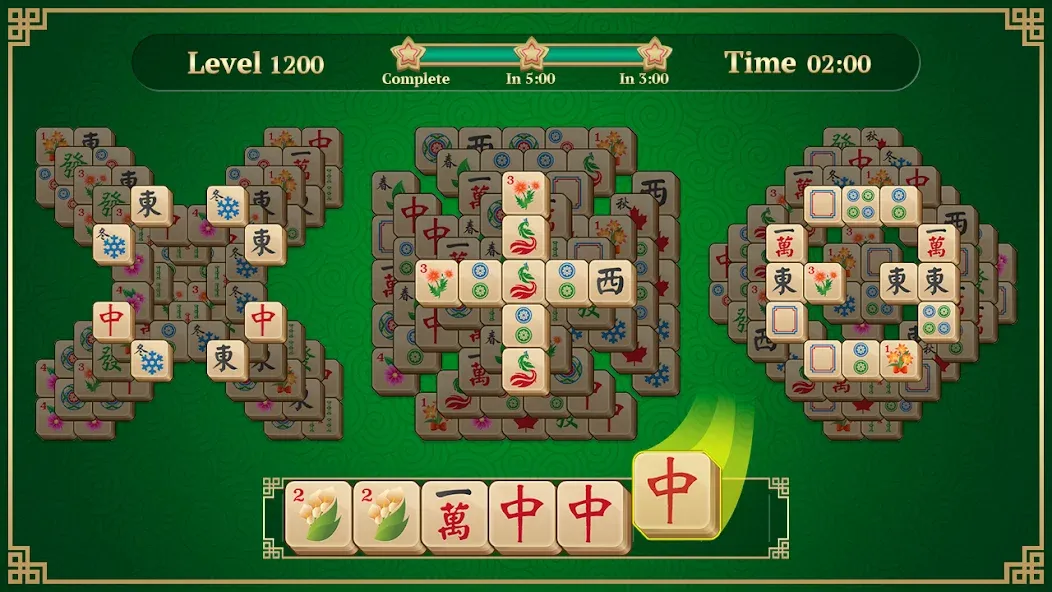 Mahjong Solitaire: 3 Tiles на Андроид — Много денег — скриншот 1