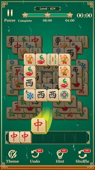 Mahjong Solitaire: 3 Tiles на Андроид — Много денег — скриншот 2