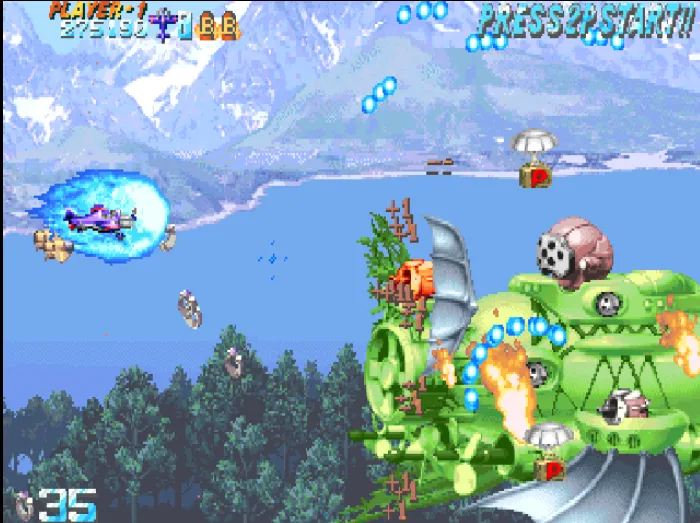 Скачать Progear- Airplane Shooter — Модификация Много денег — скриншот 2