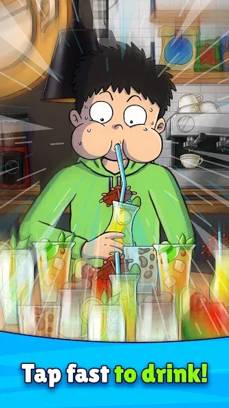 Drink Fighter Clicker Idle MOD APK на Android — Много денег — скриншот 2