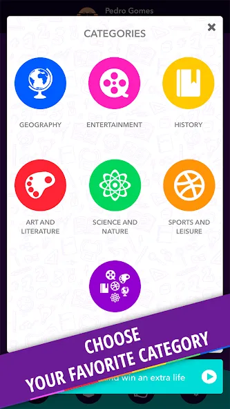 Взломанная Quizit - Trivia на Андроид — Все темы открыты — скриншот 3