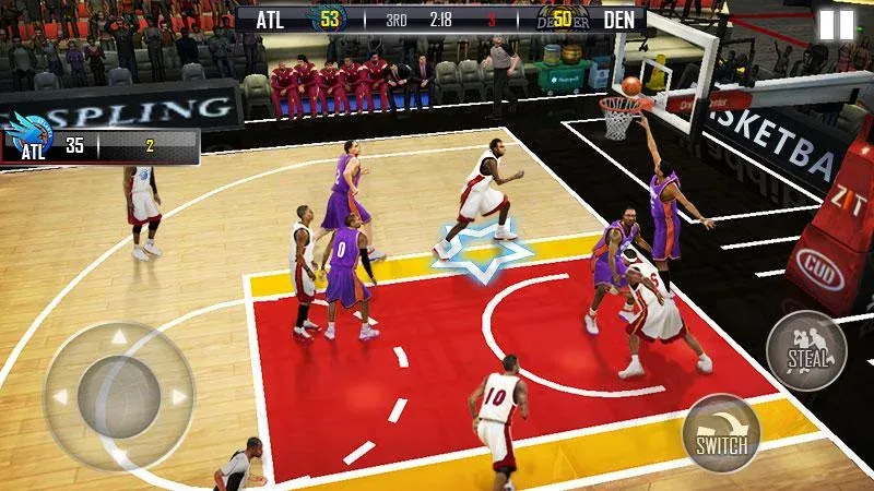 Скачать Fanatical Basketball (Мод: Много денег) на Андроид — скриншот 2 Скачать Fanatical Basketball (Мод: Много денег) на Андроид — скриншот 2
