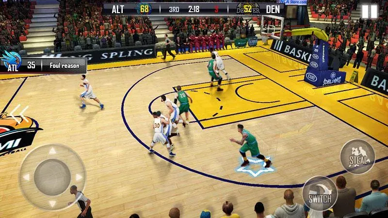 Скачать Fanatical Basketball (Мод: Много денег) на Андроид — скриншот 3 Скачать Fanatical Basketball (Мод: Много денег) на Андроид — скриншот 3