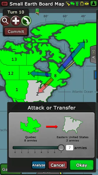 Warzone - turn based strategy на Андроид — Мод Все открыто — скриншот 1