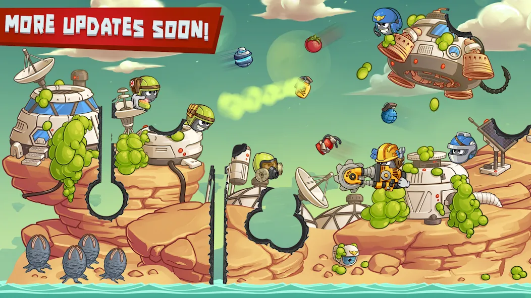 Warlings 2: Total Armageddon Mod APK Много денег — Скачать на Андроид — скриншот 4