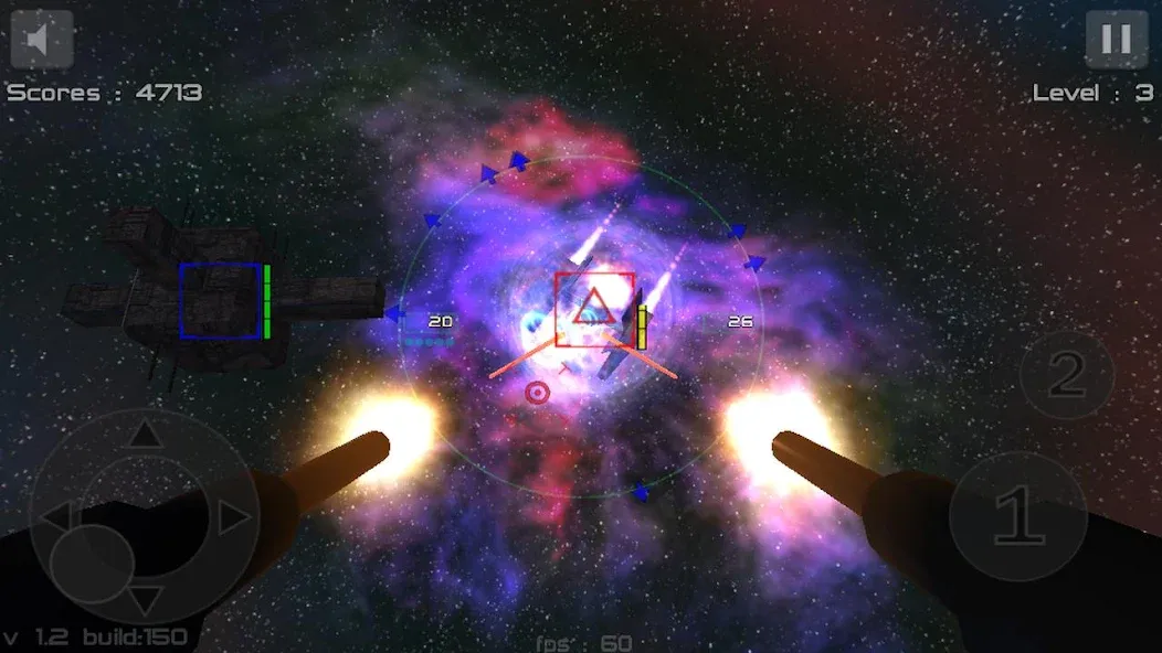 Gunner : Space Defender (Lite) — Много денег и кристаллов — скриншот 1 Gunner : Space Defender (Lite) — Много денег и кристаллов — скриншот 1