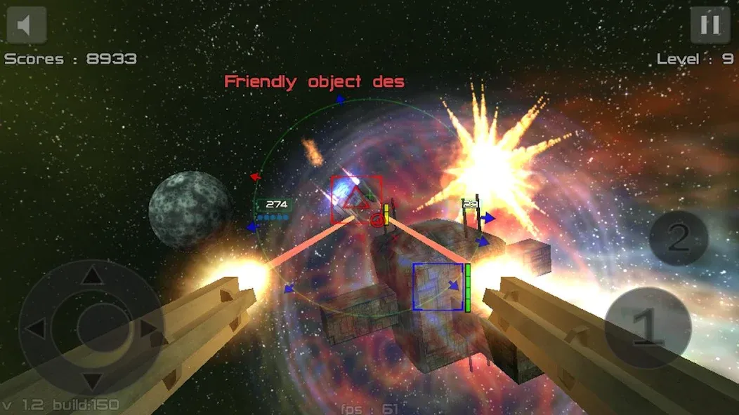 Gunner : Space Defender (Lite) — Много денег и кристаллов — скриншот 3 Gunner : Space Defender (Lite) — Много денег и кристаллов — скриншот 3
