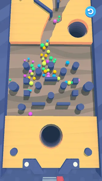 Sand Balls - Puzzle Game — Мод: Много денег — скриншот 2 Sand Balls - Puzzle Game — Мод: Много денег — скриншот 2
