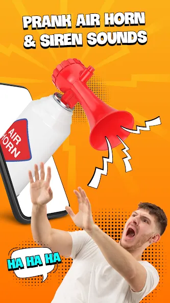 Скачать взлом Prank Sounds Haircut, Air Horn на Андроид — Все звуки разблокированы — скриншот 1