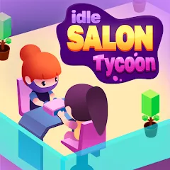 Скачать Idle Beauty Salon Tycoon с модом — Много денег