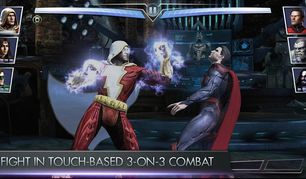 Скачать Injustice: Gods Among Us на Андроид — Взлом на много денег и энергии — скриншот 2