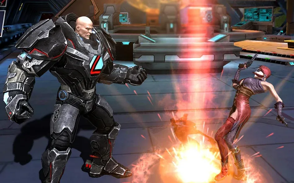 Скачать Injustice: Gods Among Us на Андроид — Взлом на много денег и энергии — скриншот 5