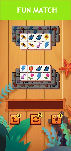 Tile Match Pro на Андроид — Много денег — скриншот 1