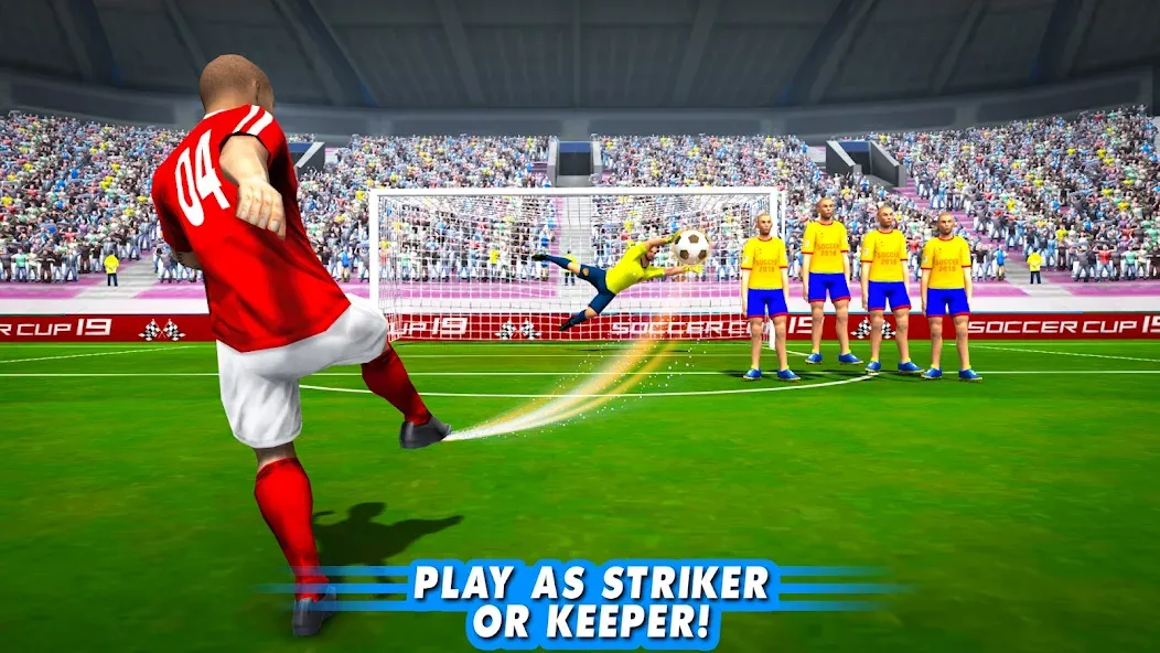 Скачать взломанную Ultimate Football Game 2024 — Много денег и без рекламы — скриншот 4 Скачать взломанную Ultimate Football Game 2024 — Много денег и без рекламы — скриншот 4